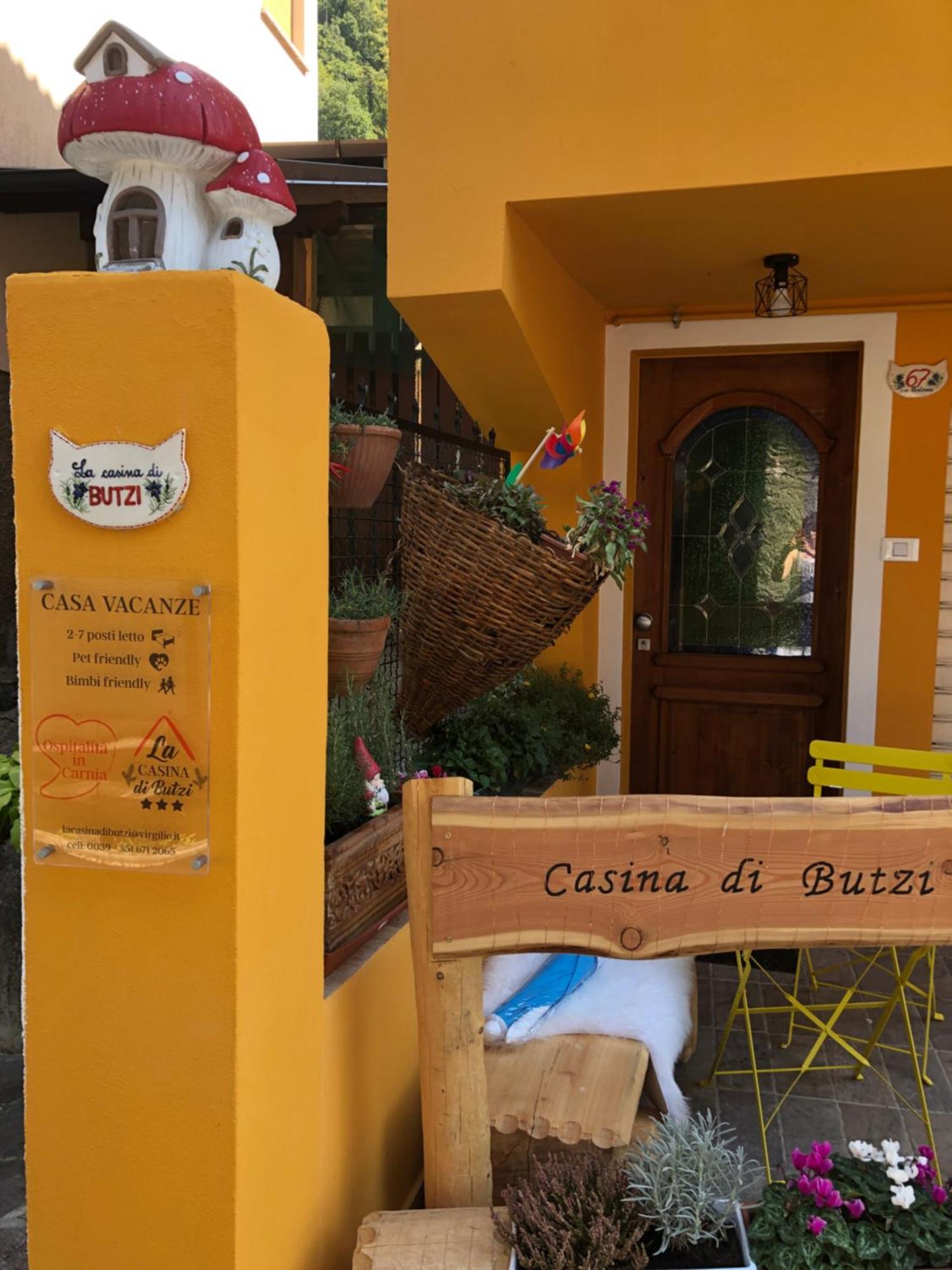 Holiday Guesthouse La Casina Di Butzi Pet Friendly - Terme Di Arta - Zoncolan Арта Терме Екстериор снимка
